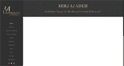 Desktop Screenshot of mirzazadeh.com